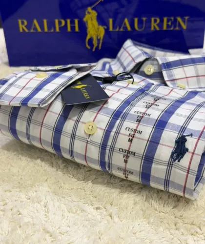 Camisa Manga Longa Polo Ralph Lauren - Tam. GG