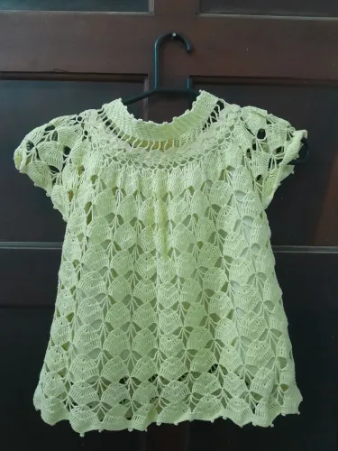 Vestido trico amarelo
