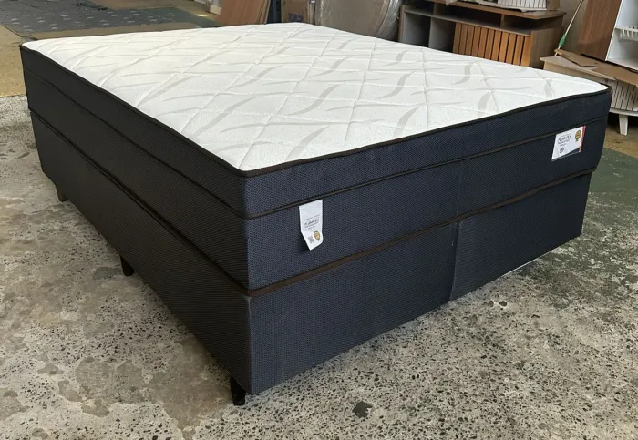 Conjunto LTF 158x198x74 Suporte 150kg Molas Ensacadas Plumatex