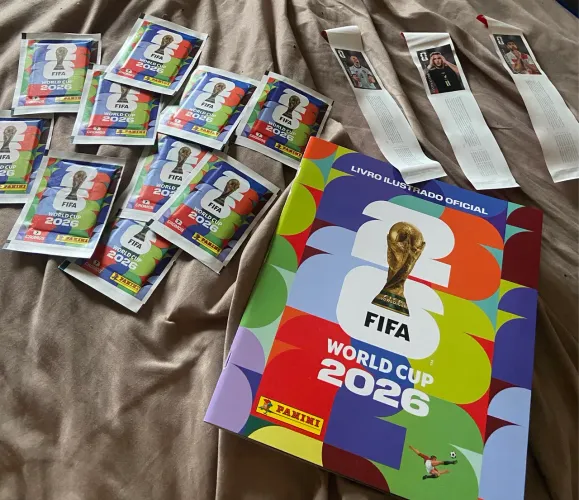 Troco figurinhas da copa 2026