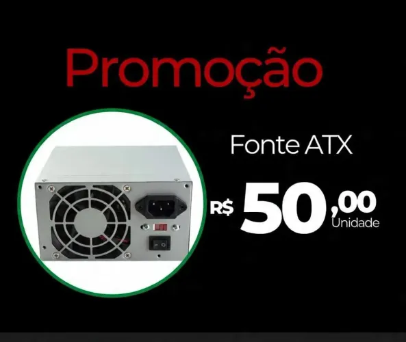 Fonte atx para Pc usada