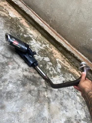 Escapamento esportivo fazer FZ15