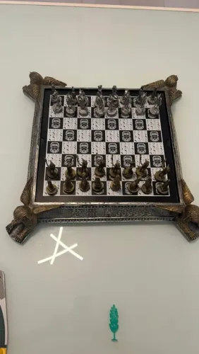Jogo de Xadrez Egípcio Luxo