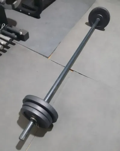 Barra Biceps 1,20cm + 20kg Ferro