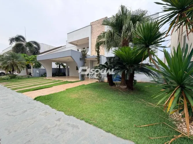 Sobrado com 4 suites + escritorio à venda no Condominio Pacaas, 445 m² por R$ 2.400.000 -