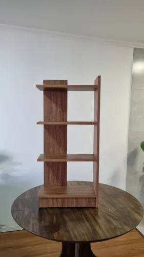 Estante Multiuso MDF 18mm Reforçada - Ideal Para Livros e Decoração