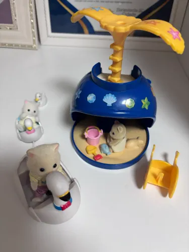 Sylvanian Families baleia e cisne