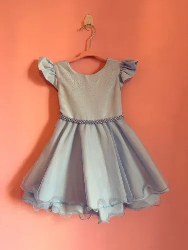 Vestido infantil festa