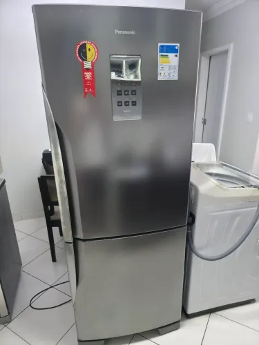 Geladeira Panasonic Inox Frost Free - Econavi Inverter
