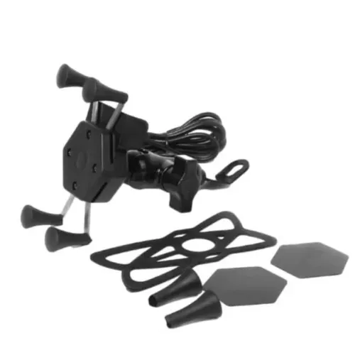 Suporte para celular pra moto com carregador
