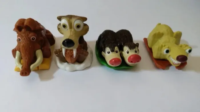 Coleção Era do gelo brinquedo promocional Kellogg's 2005
