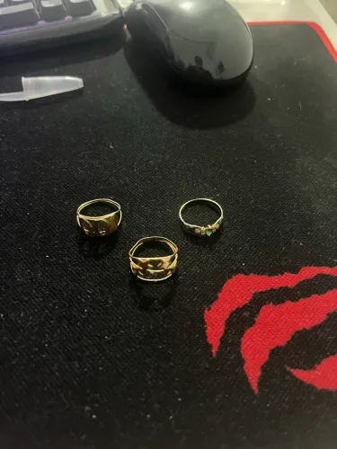 Anel de ouro 18k