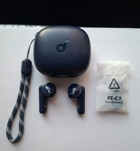 Fone De Ouvido Soundcore by Anker P20i Bluetooth com Carregador e Borracha Extra