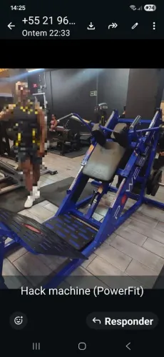 Aparelhos de musculação 