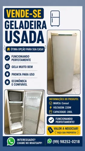 Vende-se geladeira 