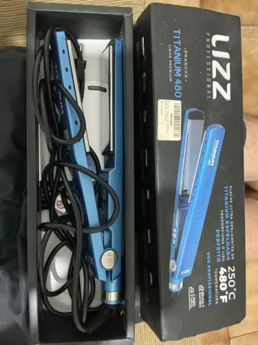 Prancha Lizz profissional titanium 480