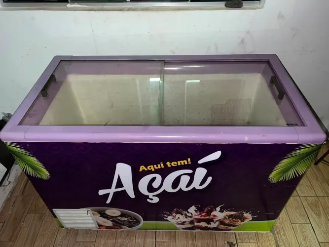 Freezer tá sem o gás