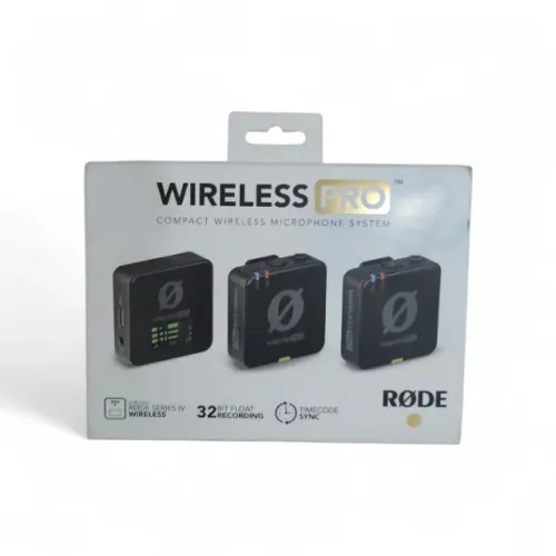 Microfone/Gravador Rode Wireless Pro Duplo Sem Fio
