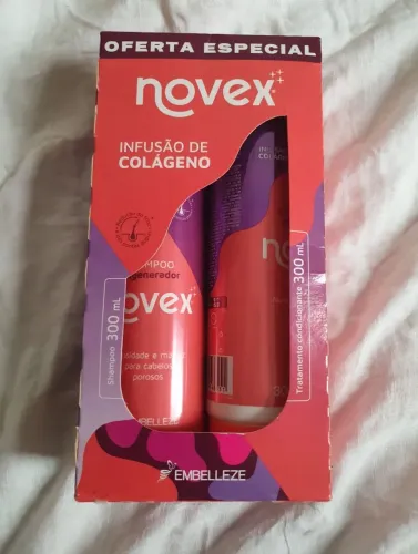 Kit novex Shampoo e Tratamento Condicionante