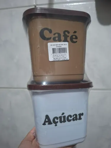 Kit de Potes Café e Açúcar