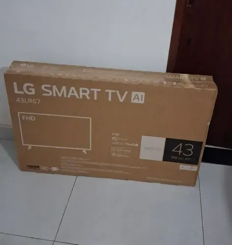 Smart TV LG 43 Polegadas Full HD Lacrada