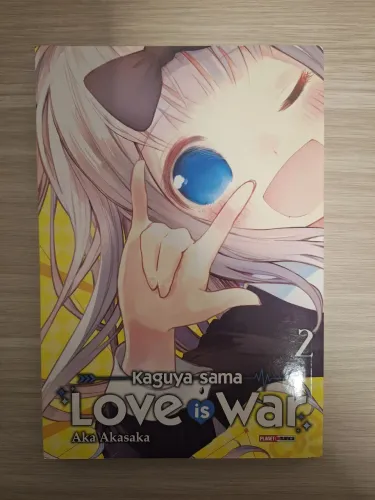 Mangá Kaguya Sama-Love Is War vol.2<br>https://panini.com.br<br>Kaguya Sama - Love Is War Vol. 1