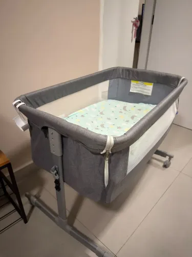 Berço Acoplável / Cercado Co-sleeper KaBaby Cinza