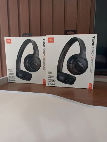 Fone de ouvido original On ear JBL, tune 530BT sem fio