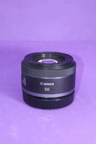 Lente Canon Rf 50mm F/1.8 Stm Preto