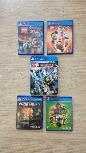 jogos do playstation 4 (venda separada)