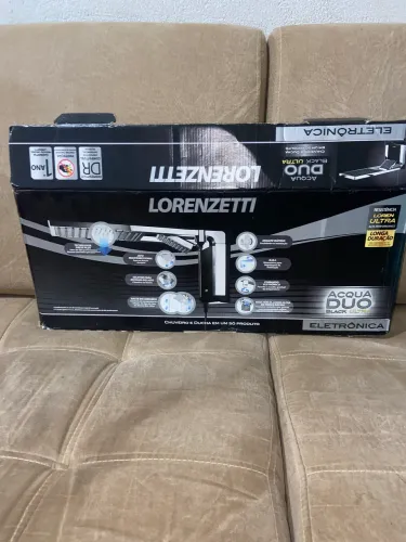 Chuveiro Lorenzetti Acqua Duo Ultra Black 127V (DESCRIÇÃO)