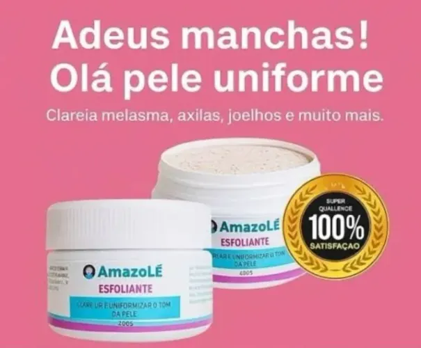 CLAREADOR DE PELE AMAZOLÉ (PAGAMENTO SOMENTE NA ENTREGA)