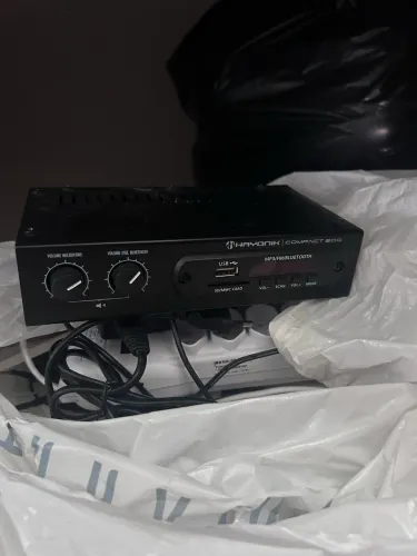 Amplificador Hayonik Compact 200 Bluetooth 20W USB