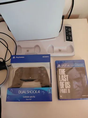 Controle PS4 Lacrado e Jogo