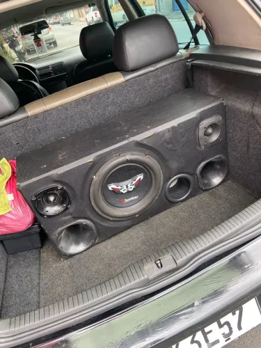 caixa de som bomber bicho papão 550rms
