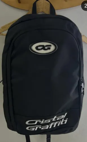 Mochila cristal grafite