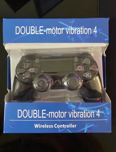 CONTROLE SEM FIO COMPATÍVEL COM PS4 E PC - NOVO!