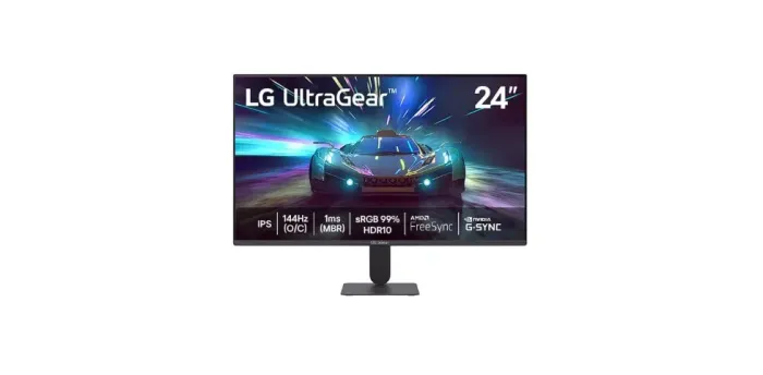 LG UltraGear Monitor Gamer 24" IPS 144Hz (O/C) 1ms (MBR) Full HD (1920x1080) HDR10 NVIDIA 