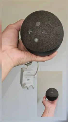 assisteALEXA 4 Geração - assistente virtual Amazon. ECODOT 4