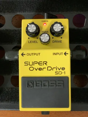 Pedal Super Overdrive Boss Novo