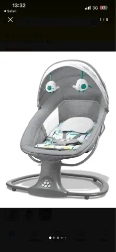 Cadeira de balanço bebê Mastela 