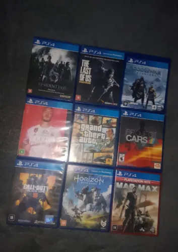 Jogos de Playstation 4