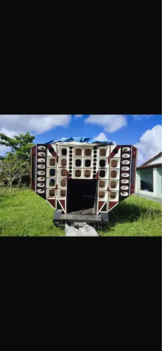 Vendo estrutura de paredão