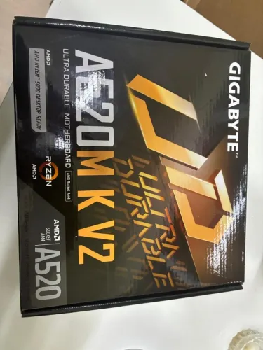 Placa Mae GIGABYTE  A520m K V2 - NOVA SEM USO