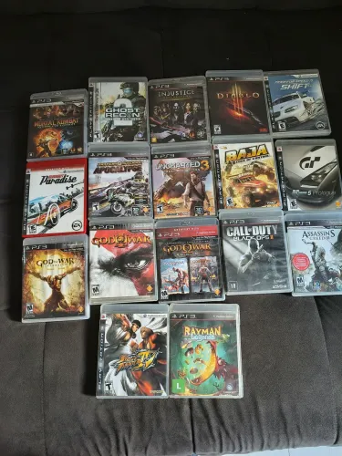 Lote de Jogos PS3 Originais - Grandes Títulos!