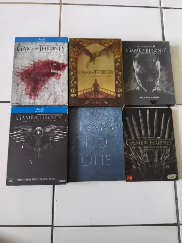 Coletânea game of thrones (falta a 3° temporada)