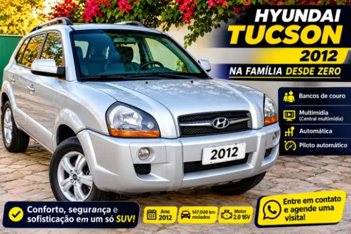 Hyundai Tucson 2.0 16V Aut. 2012