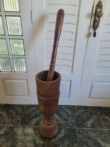 Pilão de Madeira