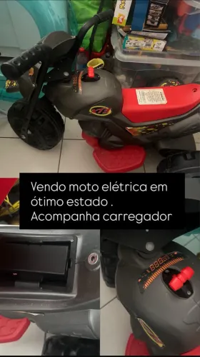 Moto elétrica infantil 