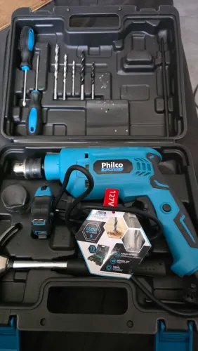 Furadeira de impacto Philco Force de 650W 127v